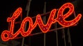 Love neon display Royalty Free Stock Photo