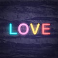 Love neon symbol