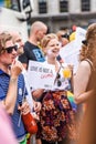 Love is not a crime. Gay pride at Copenhagen, year 2018