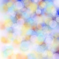 Colorful blur bokeh background.