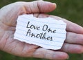 Love One Another Royalty Free Stock Photo