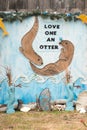 Love one an otter, yard art