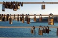 Love Padlocks invade the world Royalty Free Stock Photo