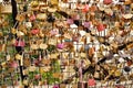 Love Padlocks At Pont Des Arts