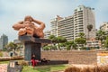 Love Park in Lima Royalty Free Stock Photo