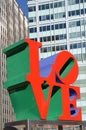 Love Park Philadelphia Royalty Free Stock Photo