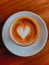 Love Picollo Coffee Royalty Free Stock Photo