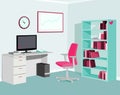 Love Pink Mint Office