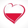 Love Poland emblem