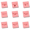 Love Post it Note