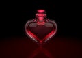 Love Potion Heart Bottle Royalty Free Stock Photo