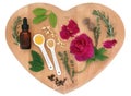 Love Potion Ingredients Royalty Free Stock Photo