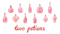 Love potions Royalty Free Stock Photo