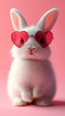 love rabbit, AI generated Royalty Free Stock Photo