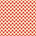 Love. Red hearts. Simple vector seamless pattern. Abstract background. Saint Valentines Day Royalty Free Stock Photo