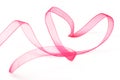 Love. Ribbon heart.