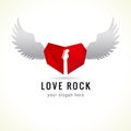 Love rock logo.