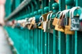 Love`s locks! Royalty Free Stock Photo