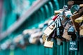 Love's locks! Royalty Free Stock Photo