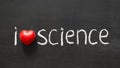 Love science Royalty Free Stock Photo