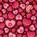 Love seamless pattern Royalty Free Stock Photo