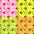 Love seamless pattern Royalty Free Stock Photo