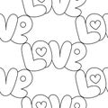 Love Seamless Pattern