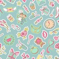 Love seamless pattern