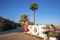 Love Side sign by the beach during sunny day at Turkey