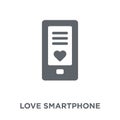 love Smartphone icon from Wedding and love collection.