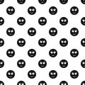 Love smile pattern seamless