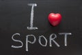 Love sport