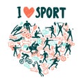 Love Sport Concept