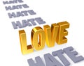 Love Stands Up to Hate