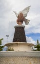 Love Statue Park Taman Patung Kasih, a city park in Kupang City, East Nusa Tenggara. Royalty Free Stock Photo