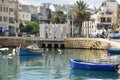 Love statue at Spinola bay, Saint Julian`s, Malta