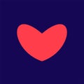 Love symbol for your web site design Royalty Free Stock Photo