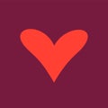 Love symbol for your web site design