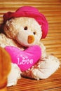 Love Teddy Bear Royalty Free Stock Photo