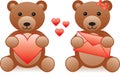 Love teddy bear Royalty Free Stock Photo