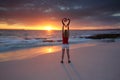 Love Travel Love Jervis Bay Australia in Summer Royalty Free Stock Photo