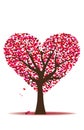 Love tree Royalty Free Stock Photo