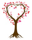 Love Tree - Eps Royalty Free Stock Photo