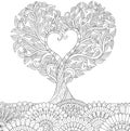 Love tree Royalty Free Stock Photo