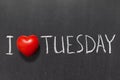 Love Tuesday Royalty Free Stock Photo