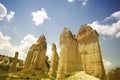 Love valley in capadocia Royalty Free Stock Photo