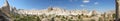 Love Valley in Cappadocia panoramic