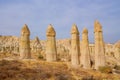 Love valley in Cappadocia, Turkey