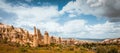 Love valley Goreme Cappadocia Turkey summertime Royalty Free Stock Photo