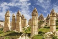 Love valley in Goreme national park. Cappadocia